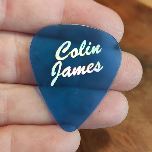 Púa de guitarra Colin James