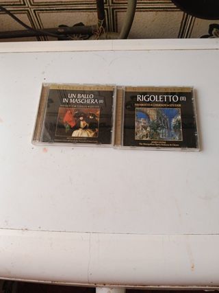CDs Ópera: Un Ballo & Rigoletto