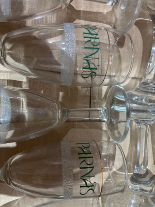 Lote vasos de cristal y vasos de café + regalo