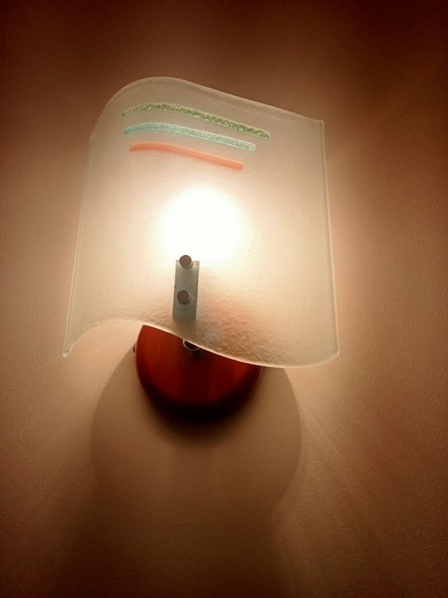  4 Applique da parete vetro