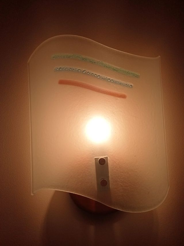  4 Applique da parete vetro