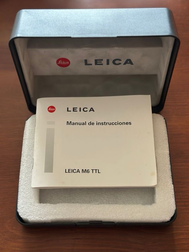 Caja Leica - Estuche de cámara