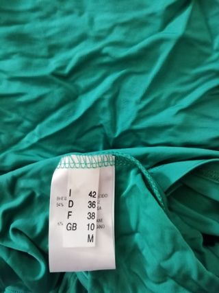 Vestito cerimonia teal tg XL/42/14