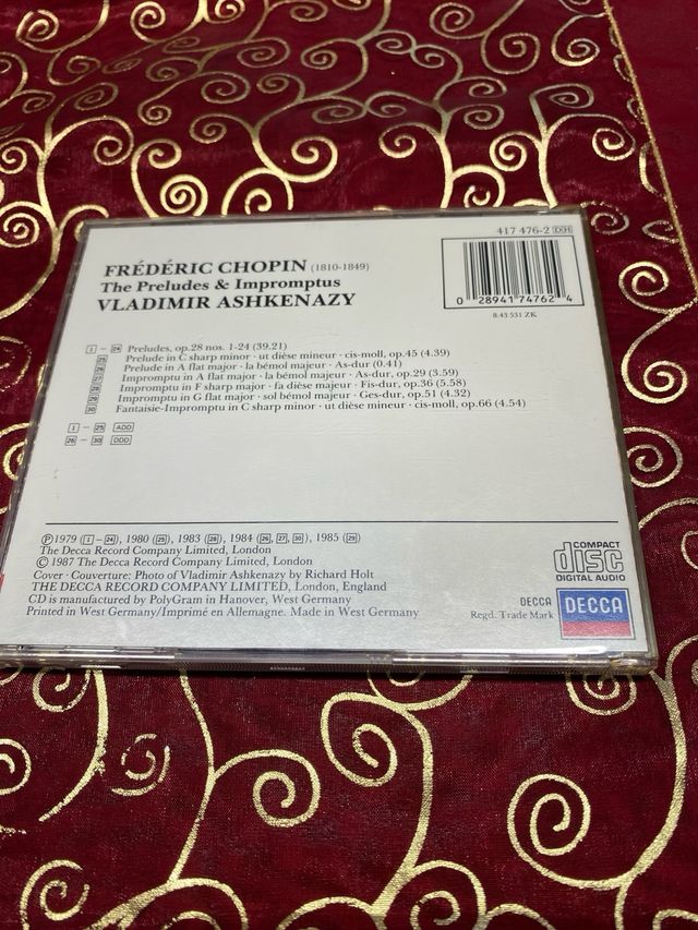 CD Chopin - Preludi & Impromptus