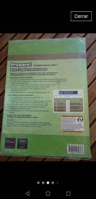 Cambridge English Prepare! Level 7 Student's Book