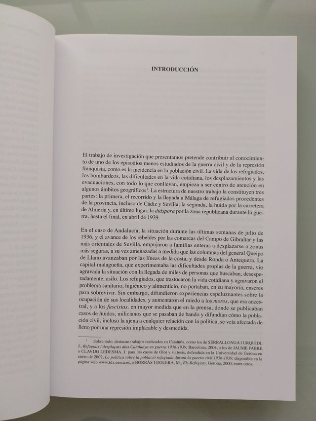 Población y Guerra Civil en Málaga: Caída, éxodo y