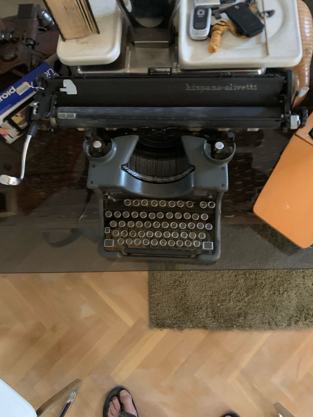 Máquina escribir Hispania Olivetti