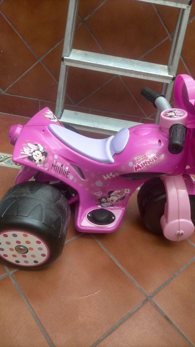 Moto Minnie 3 ruedas