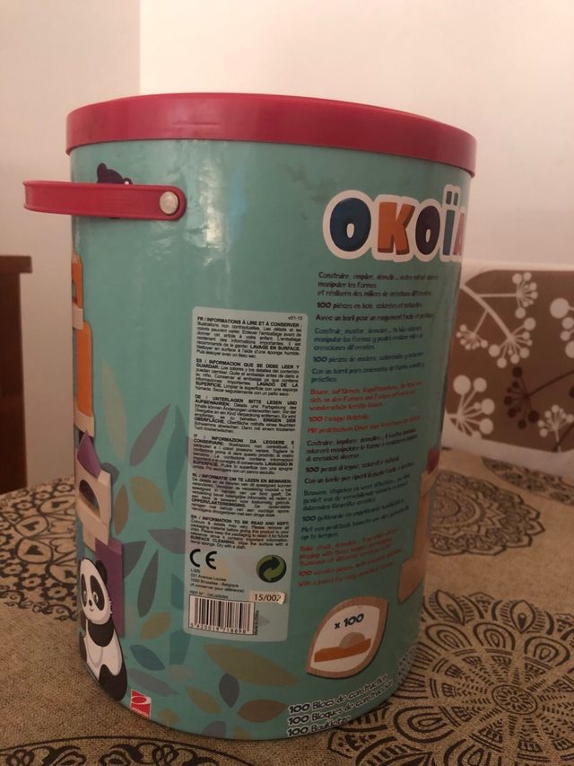 Bloques de construcción de madera