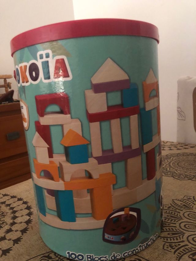 Bloques de construcción de madera