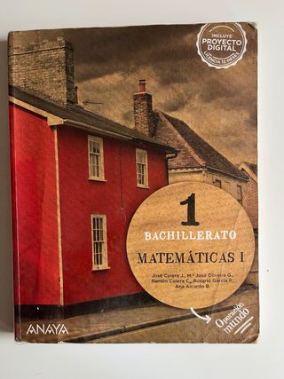 Matemáticas I.