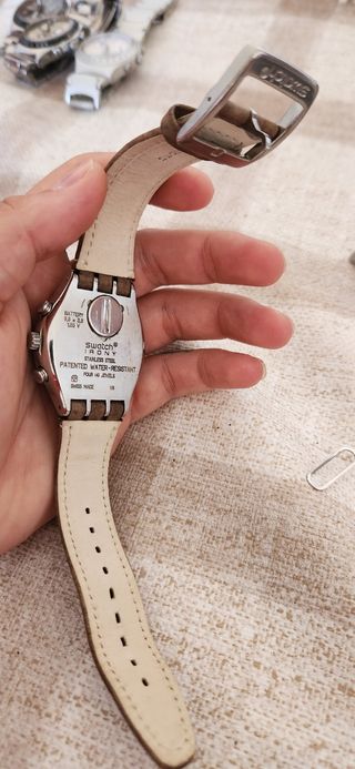 Swatch Cronógrafo Marrón