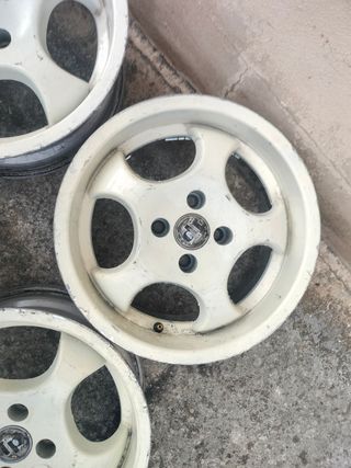 4 Llantas 15" Aluminio