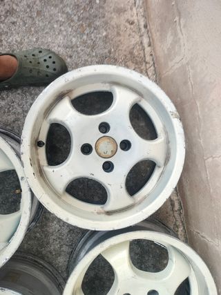 4 Llantas 15" Aluminio