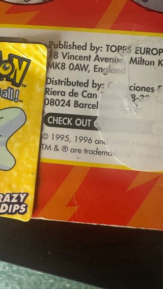 Álbum Pokemon Completo Merlín 1996