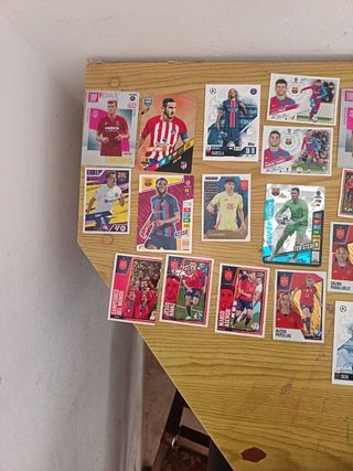Cromos de fútbol: ¡Variedad!