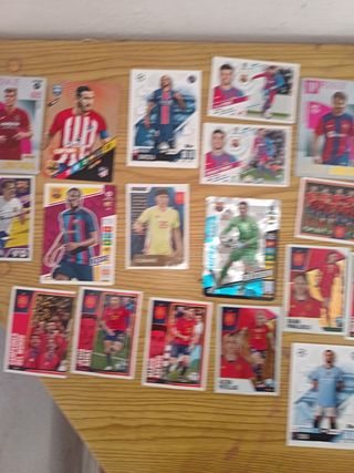 Cromos de fútbol: ¡Variedad!