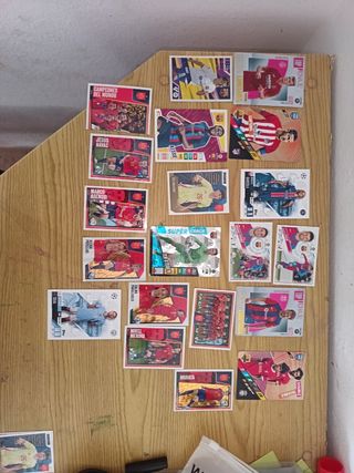 Cromos de fútbol: ¡Variedad!