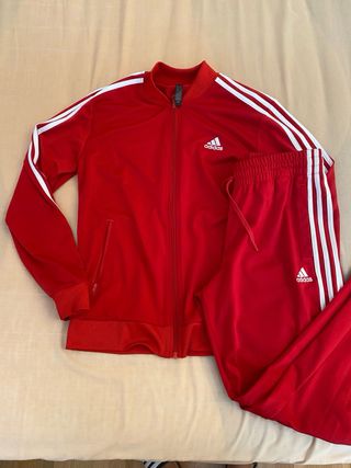 Chándal Adidas rojo niño