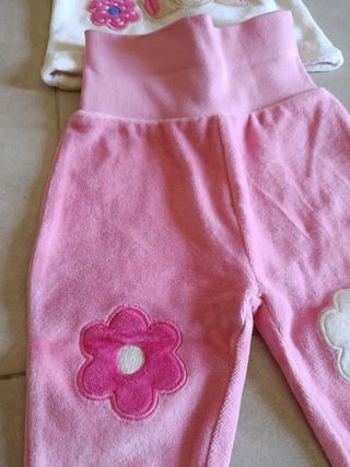 Conjunto rosa bebé 