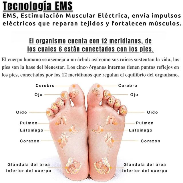 Masajeador Pies EMS KD - Control Remoto