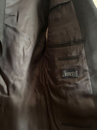 Chaqueta traje gris oscuro