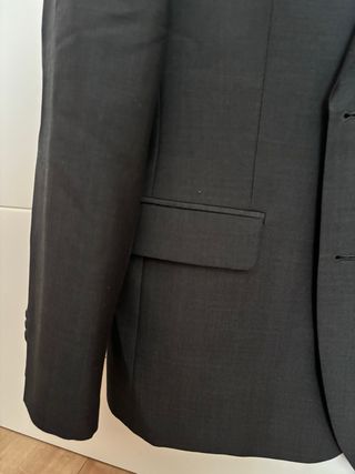 Chaqueta traje gris oscuro