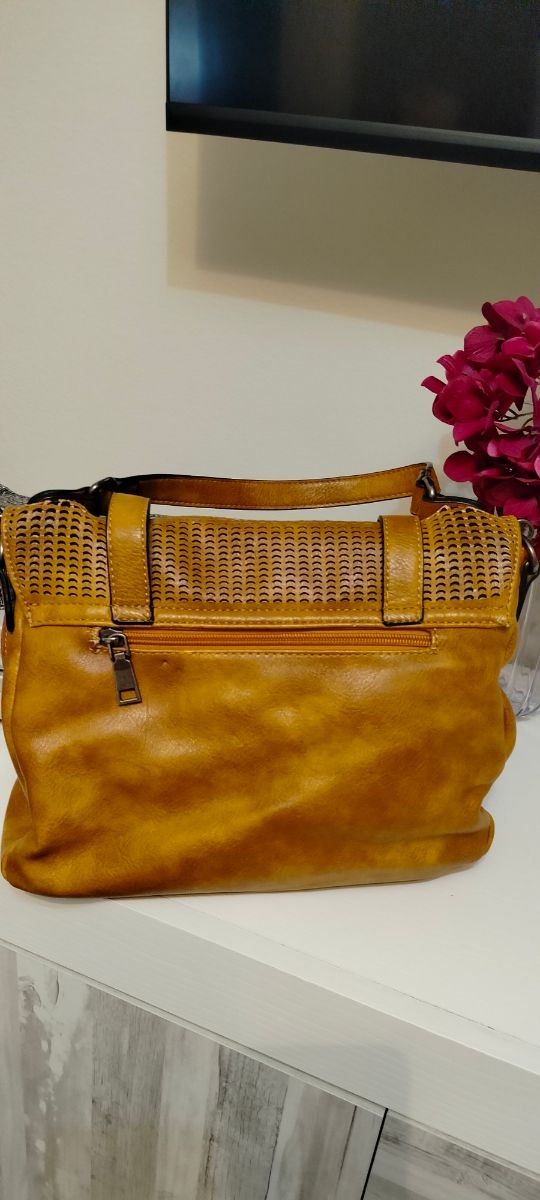 Bolso bandolera marrón