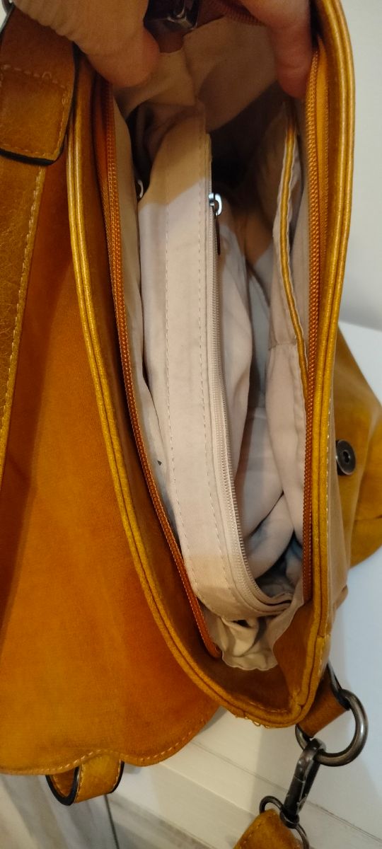 Bolso bandolera marrón