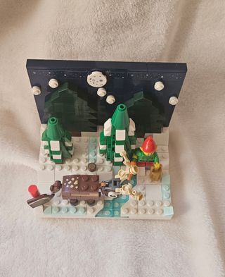 Lego Navidad Papá Noel 40484