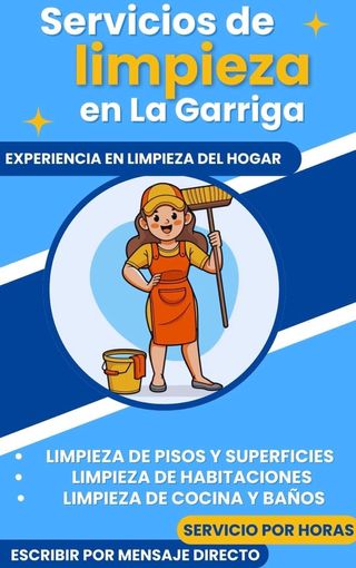 Servicio de limpieza en La Garriga