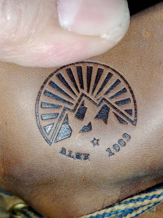 Botas Alek Piel Marrón - Talla 38