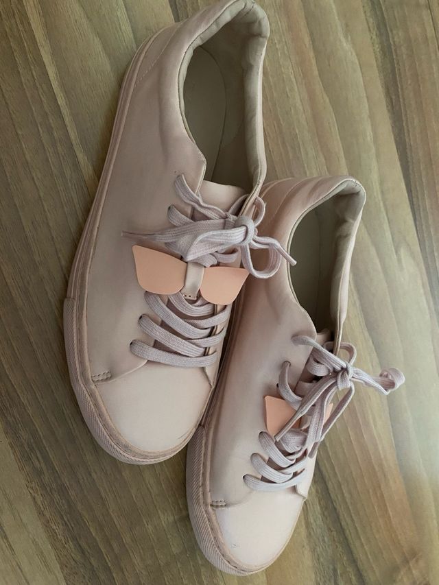 Zapatillas Zara rosa