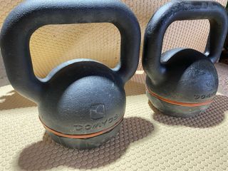 2 Kettlebells DOMYOS 16kg