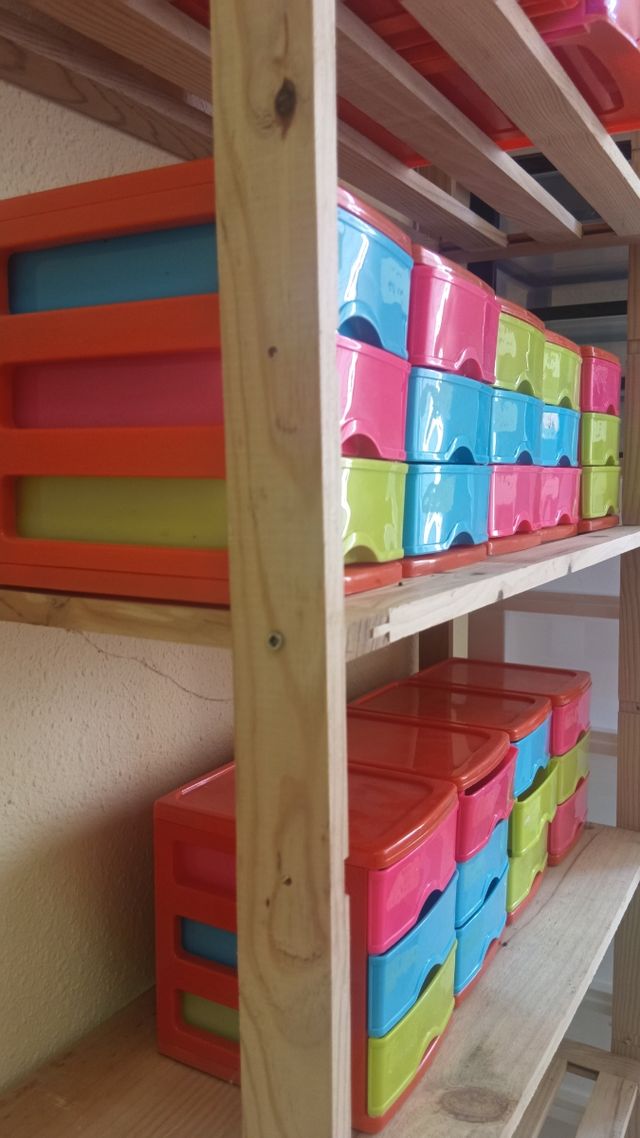 6 Cajoneras Plástico 3 Cajones
14ax17hx12f