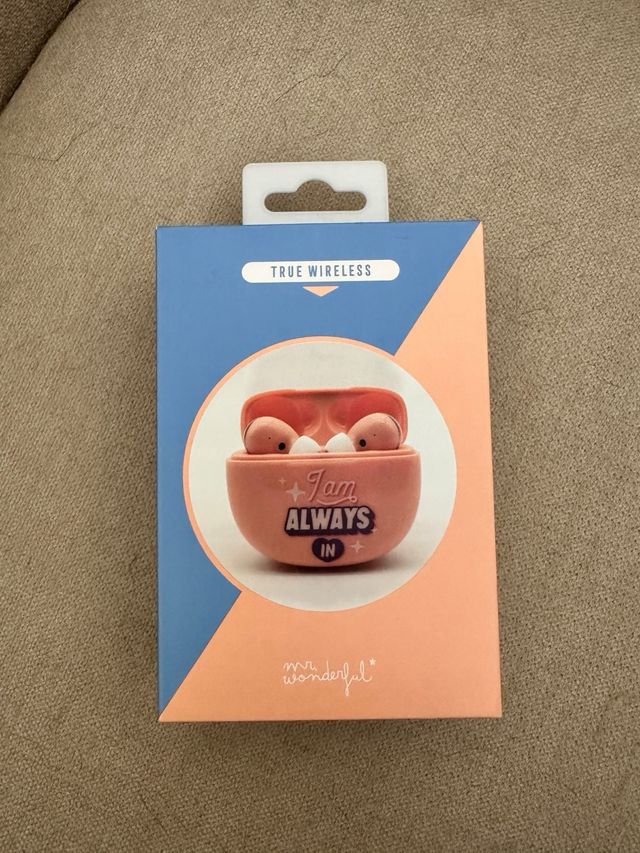 Auriculares BT Mr. Wonderful Rosa
