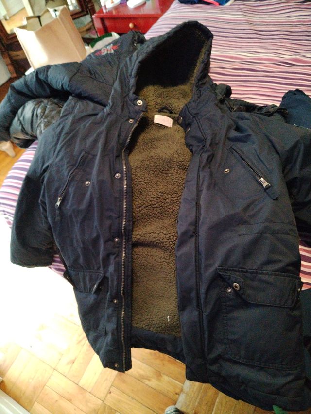 Chaqueta azul niño talla 12