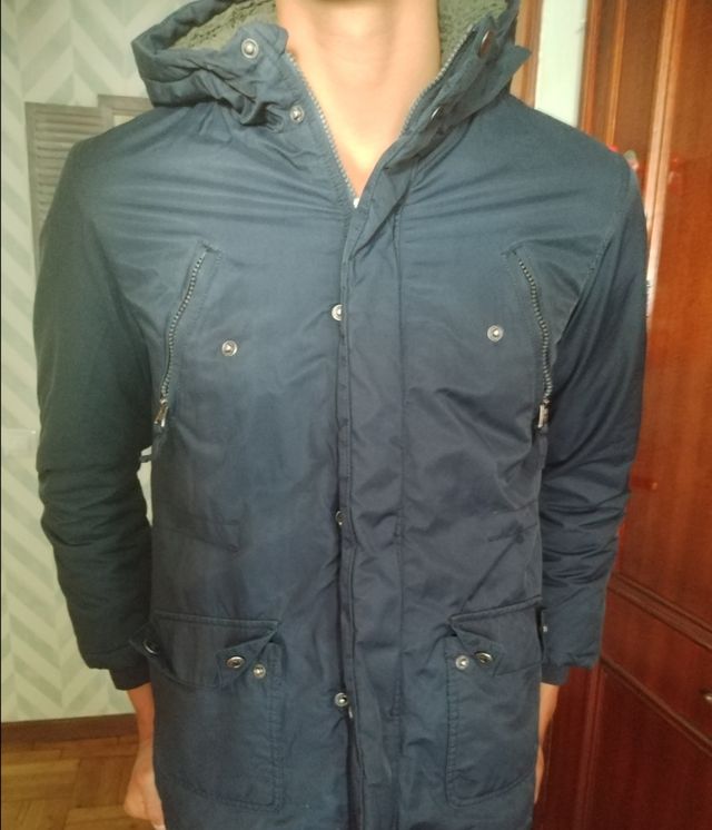 Chaqueta azul niño talla 12