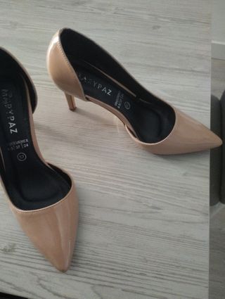 Zapatillas MARYPAZ beige, talla 37