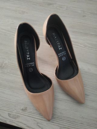 Zapatillas MARYPAZ beige, talla 37