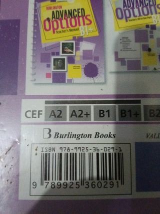 Libro de inglés 4 ESO 
ISBN 978925360291