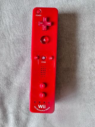 Mando Wii Motion Plus Rojo