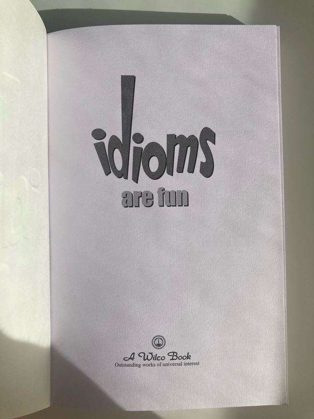 Idioms Are Fun (Small)
