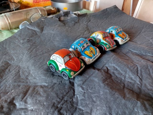 Conjunto de coches vintage paya.El conjunto 42