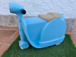 Maleta infantil con ruedas tipo scooter 