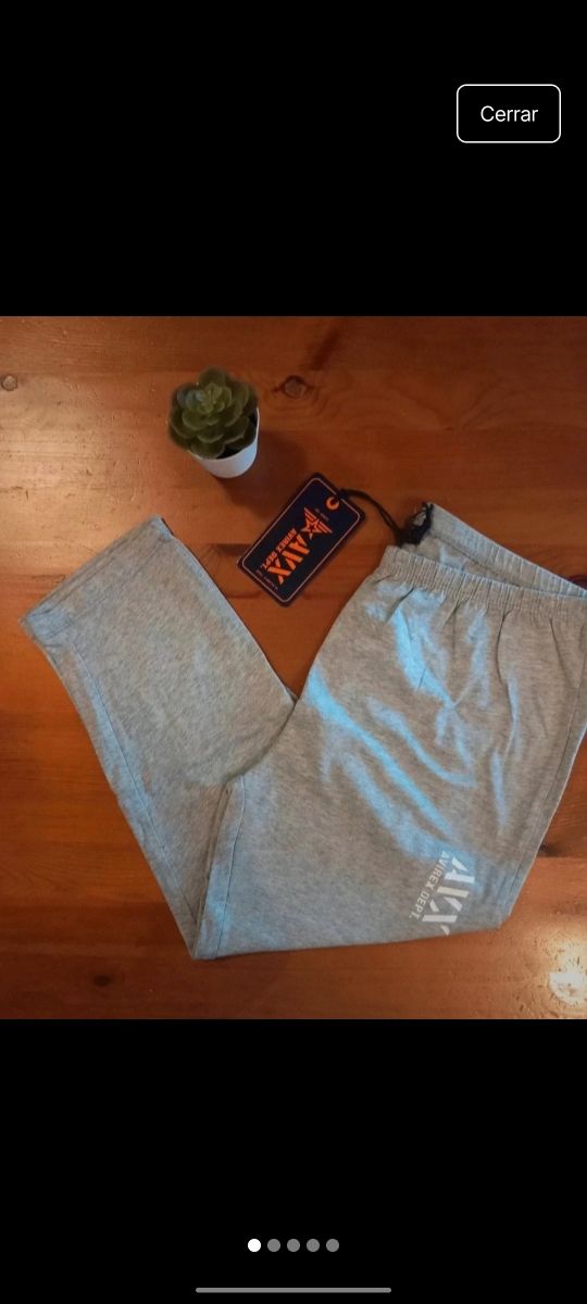 Pantalón Avirex 3/4 Gris