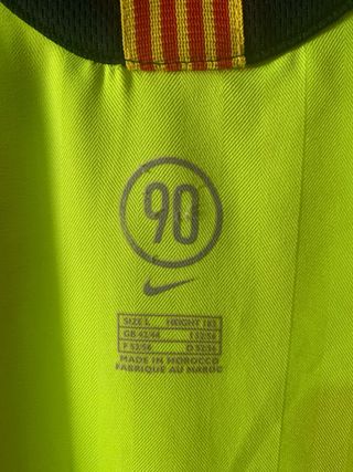 Camiseta FC Barcelona Nike Amarilla 2005/06