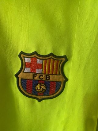 Camiseta FC Barcelona Nike Amarilla 2005/06