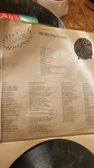 Vinilo Parchís - La 2ª Guerra de los Niños
