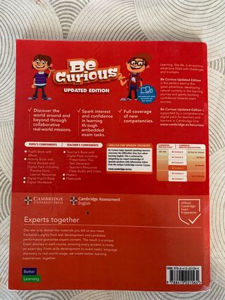 Be Curious Level 3 Pupil's Book with eBook Updated